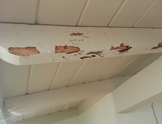 Termites and Dry Rot OC with Blue Knight Termite Control and Construction, Termite Damaged wood
